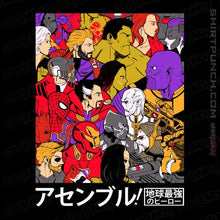 Load image into Gallery viewer, Shirts Magnets / 3"x3" / Black Assemble!