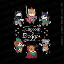 Load image into Gallery viewer, Shirts Magnets / 3"x3" / Black Dungeons & Doggos