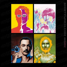 Load image into Gallery viewer, Secret_Shirts Magnets / 3"x3" / Black The Nerdy 4