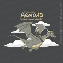 Load image into Gallery viewer, Daily_Deal_Shirts Magnets / 3"x3" / Charcoal Dragon Dancer