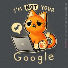 Load image into Gallery viewer, Daily_Deal_Shirts Magnets / 3"x3" / Charcoal Not Your Google