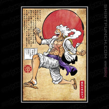 Load image into Gallery viewer, Daily_Deal_Shirts Magnets / 3"x3" / Black Gear Five Woodblock