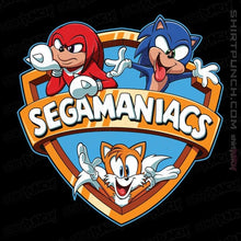 Load image into Gallery viewer, Daily_Deal_Shirts Magnets / 3"x3" / Black Segamaniacs