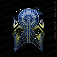 Load image into Gallery viewer, Shirts Magnets / 3"x3" / Black The Spaceship