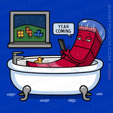 Load image into Gallery viewer, Daily_Deal_Shirts Magnets / 3"x3" / Royal Blue Piece On The Way