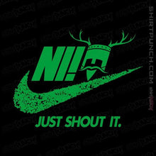 Load image into Gallery viewer, Shirts Magnets / 3"x3" / Black Just Shout It