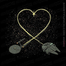 Load image into Gallery viewer, Shirts Magnets / 3"x3" / Black Wars Love