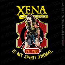 Load image into Gallery viewer, Shirts Magnets / 3"x3" / Black Xena Warrior Spirit Animal