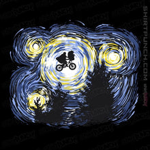 Load image into Gallery viewer, Secret_Shirts Magnets / 3"x3" / Black Starry Extraterrestrial