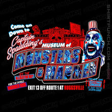 Load image into Gallery viewer, Daily_Deal_Shirts Magnets / 3"x3" / Black Monsters & Madmen