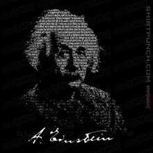 Load image into Gallery viewer, Shirts Magnets / 3"x3" / Black Einstein