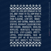 Load image into Gallery viewer, Shirts Magnets / 3"x3" / Navy Clark Tirade