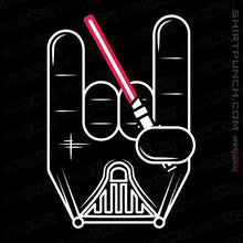 Load image into Gallery viewer, Shirts Magnets / 3"x3" / Black Darth Rock