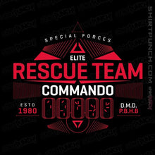 Load image into Gallery viewer, Shirts Magnets / 3"x3" / Black Predator Rescue Team