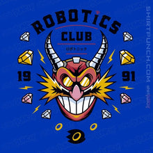 Load image into Gallery viewer, Shirts Magnets / 3"x3" / Royal Blue The Robotics Club