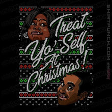 Load image into Gallery viewer, Shirts Magnets / 3"x3" / Black Treat Yoself