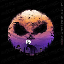 Load image into Gallery viewer, Shirts Magnets / 3"x3" / Black Skellington Night