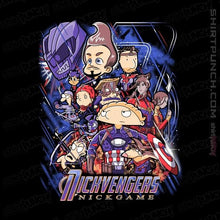 Load image into Gallery viewer, Shirts Magnets / 3"x3" / Black Nickgame