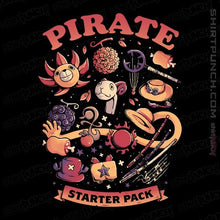 Load image into Gallery viewer, Daily_Deal_Shirts Magnets / 3&quot;x3&quot; / Black Pirate Starter Pack
