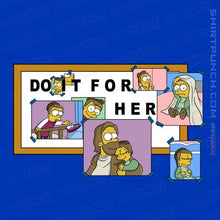 Load image into Gallery viewer, Daily_Deal_Shirts Magnets / 3"x3" / Royal Blue For Her