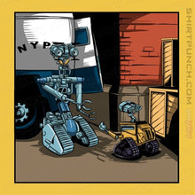 Load image into Gallery viewer, Secret_Shirts Magnets / 3"x3" / Daisy Imposter Robot