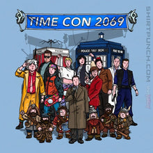 Load image into Gallery viewer, Daily_Deal_Shirts Magnets / 3"x3" / Powder Blue Welcome To Time Con