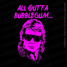Load image into Gallery viewer, Shirts Magnets / 3"x3" / Black All Outta Bubblegum