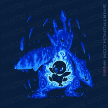 Load image into Gallery viewer, Shirts Magnets / 3"x3" / Navy The Water Emperor Within