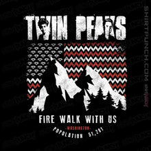 Load image into Gallery viewer, Shirts Magnets / 3"x3" / Black An American Mystery