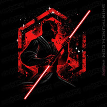 Load image into Gallery viewer, Shirts Magnets / 3"x3" / Black Double-Bladed Warrior