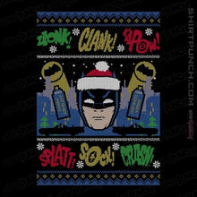 Load image into Gallery viewer, Shirts Magnets / 3"x3" / Black Nana Nana Nana Nana Christmas!