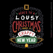 Load image into Gallery viewer, Shirts Magnets / 3"x3" / Black Friends Christmas