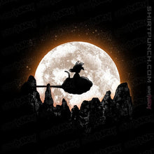 Load image into Gallery viewer, Shirts Magnets / 3"x3" / Black Moonlight Clouds