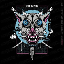 Load image into Gallery viewer, Shirts Magnets / 3"x3" / Black Japanese Boar