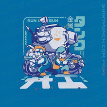 Load image into Gallery viewer, Shirts Magnets / 3"x3" / Sapphire Run And Gun