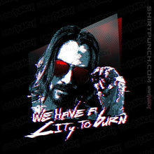 Load image into Gallery viewer, Shirts Magnets / 3"x3" / Black City To Burn Down