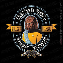 Load image into Gallery viewer, Daily_Deal_Shirts Magnets / 3"x3" / Black Worf's Security
