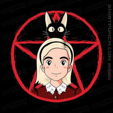 Load image into Gallery viewer, Shirts Magnets / 3"x3" / Black Sabrina Delivery Service