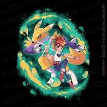 Load image into Gallery viewer, Shirts Magnets / 3"x3" / Black Digi Fox