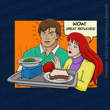 Load image into Gallery viewer, Daily_Deal_Shirts Magnets / 3"x3" / Navy Great Reflexes