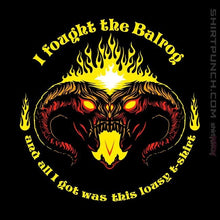 Load image into Gallery viewer, Shirts Magnets / 3"x3" / Black I Fought The Fire Demon