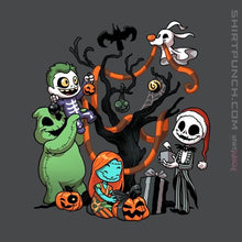 Load image into Gallery viewer, Shirts Magnets / 3"x3" / Charcoal Nightmare Tree