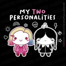 Load image into Gallery viewer, Daily_Deal_Shirts Magnets / 3"x3" / Black My Two Personalities