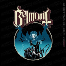 Load image into Gallery viewer, Shirts Magnets / 3"x3" / Black Belmont Eponymous