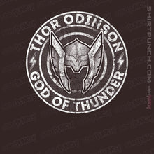Load image into Gallery viewer, Secret_Shirts Magnets / 3"x3" / Dark Chocolate Thor God Of Thunder