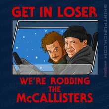 Load image into Gallery viewer, Secret_Shirts Magnets / 3"x3" / Navy Robbing The McCallisters
