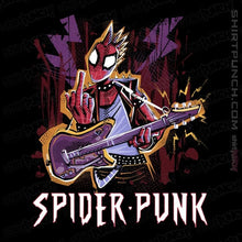 Load image into Gallery viewer, Secret_Shirts Magnets / 3"x3" / Black The Spider Punk