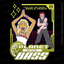 Load image into Gallery viewer, Daily_Deal_Shirts Magnets / 3"x3" / Black Planet Of The Bass