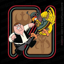 Load image into Gallery viewer, Shirts Magnets / 3"x3" / Black The Smuggler VS The Hunter