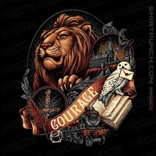 Load image into Gallery viewer, Daily_Deal_Shirts Magnets / 3"x3" / Black House Of Courage